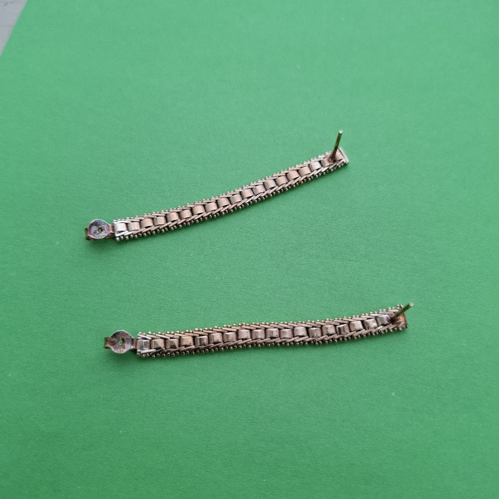 ARETES PAR ORO 14 K 5,10 GRMS (SEMINUEVO)