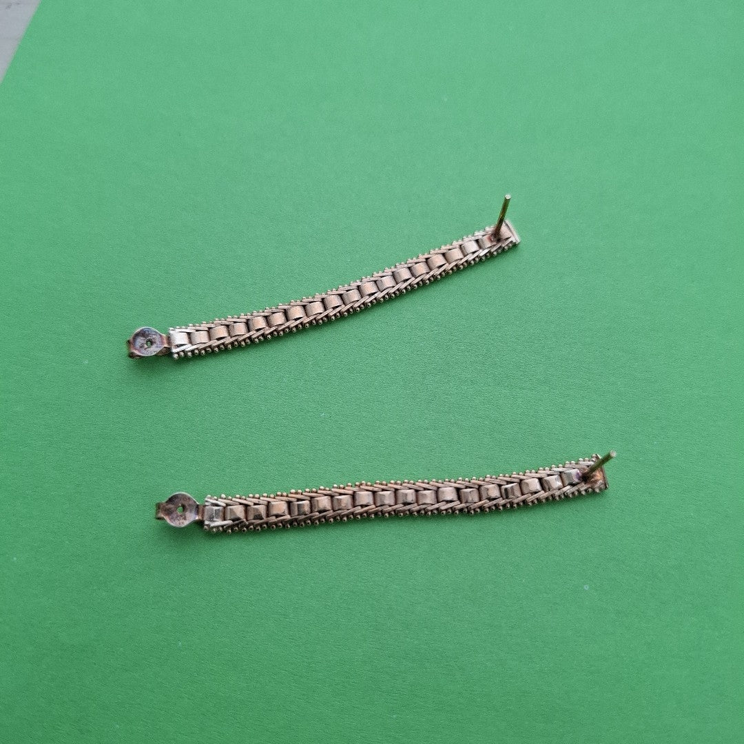 ARETES PAR ORO 14 K 5,10 GRMS (SEMINUEVO)