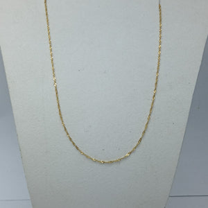 CADENA ORO 14 K 1.1 GRMS (SEMINUEVO)