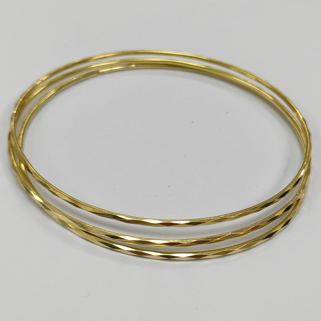 PULSERA RIGIDA ORO 14 K 9 GRMS (SEMINUEVO)