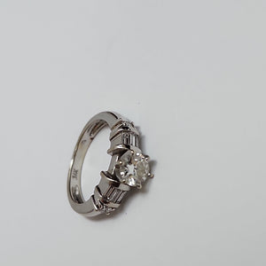 ANILLITO ORO BLANCO 14 K 3.3 GRMS (SEMINUEVO)