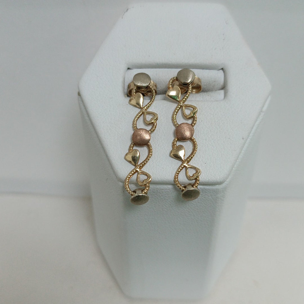 ARETES PAR ORO 10 K 2.2 GRMS (SEMINUEVO)