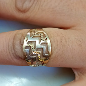 ANILLO ORO 10 K 2.2 GRMS (SEMINUEVO)