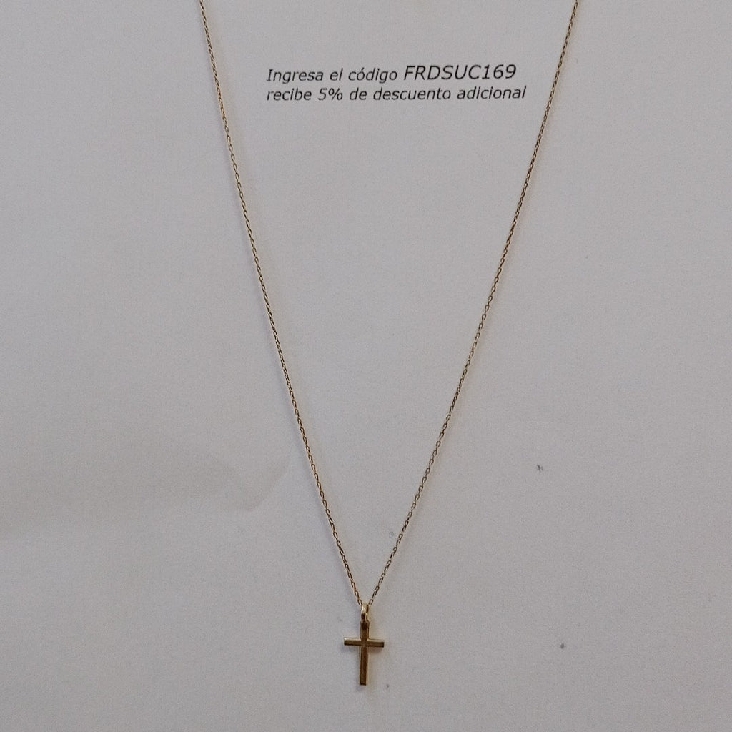 GARGANTILLA ORO 10 K 0.9 GRMS (SEMINUEVO)