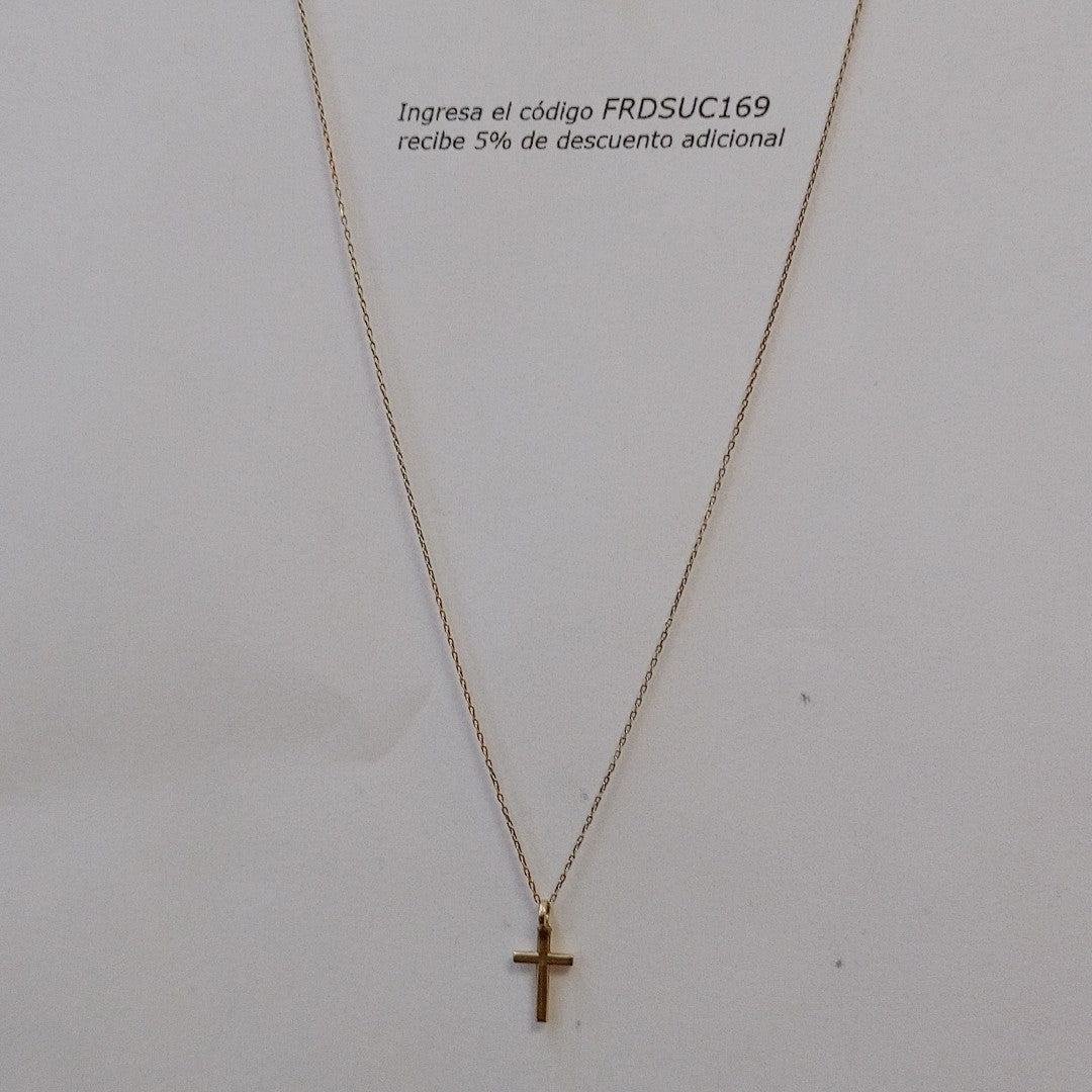 GARGANTILLA ORO 10 K 0.9 GRMS (SEMINUEVO)
