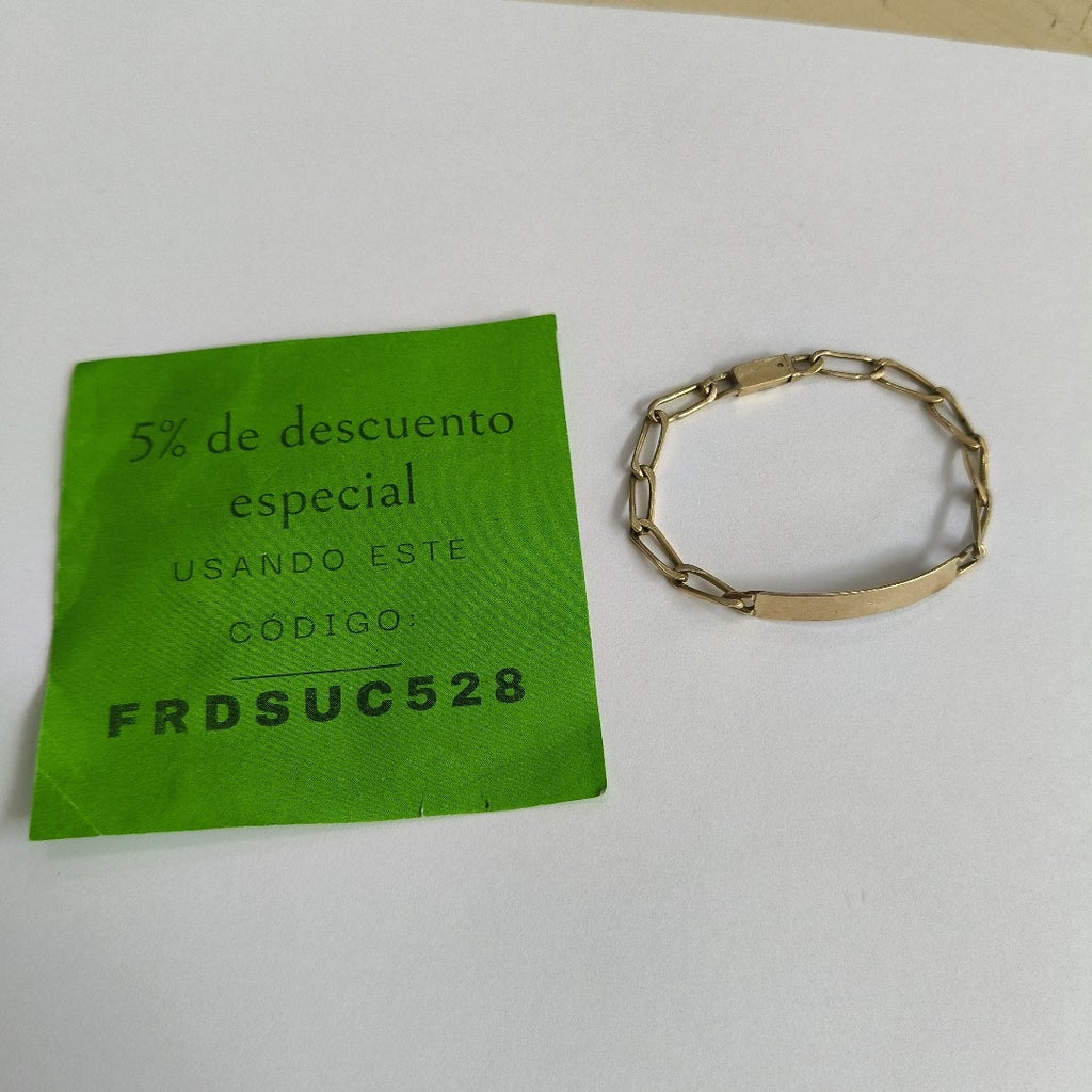 ESCLAVA ORO 14 K 5,90 GRMS (SEMINUEVO)