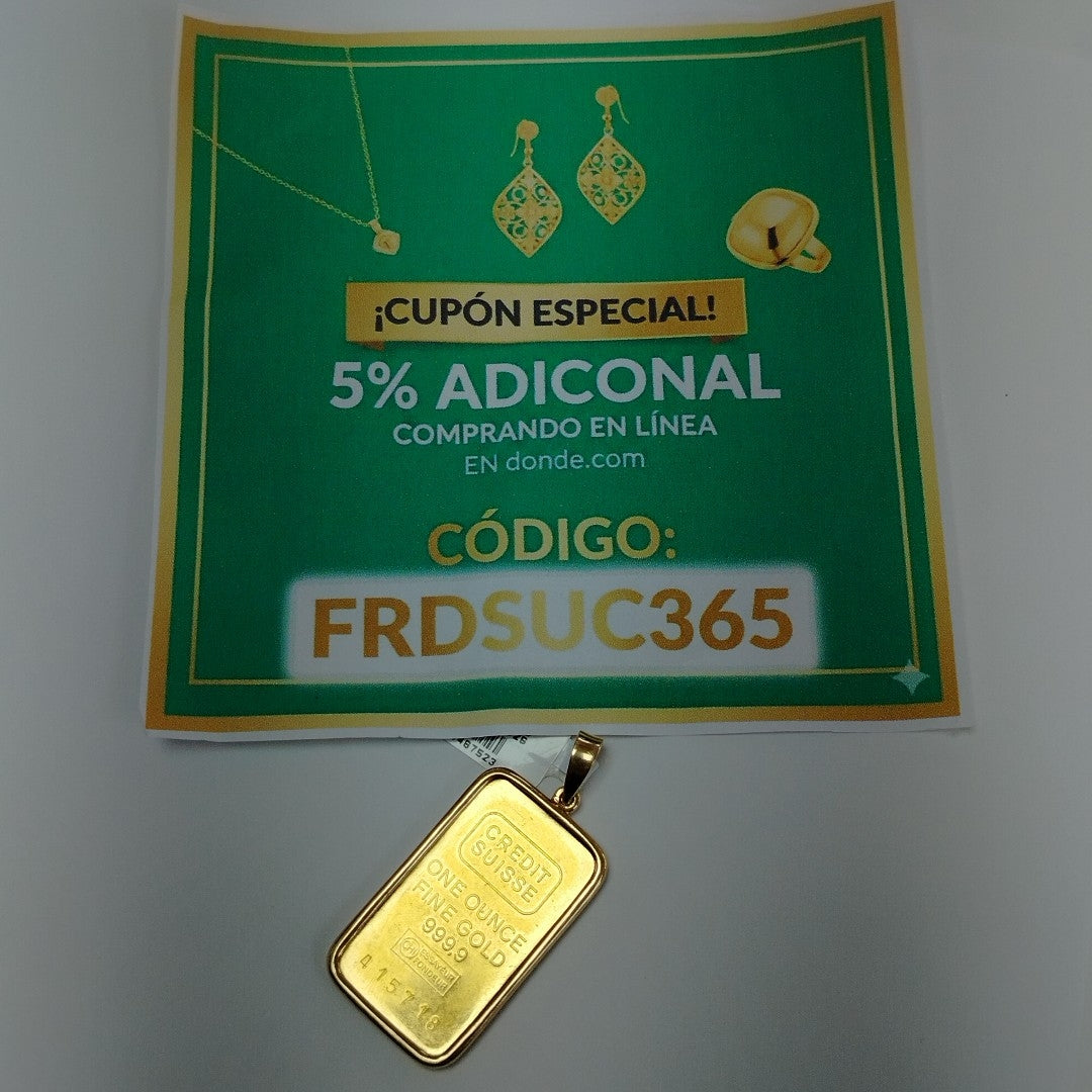 DIJE ORO 14 K 5.7 GRMS (SEMINUEVO)