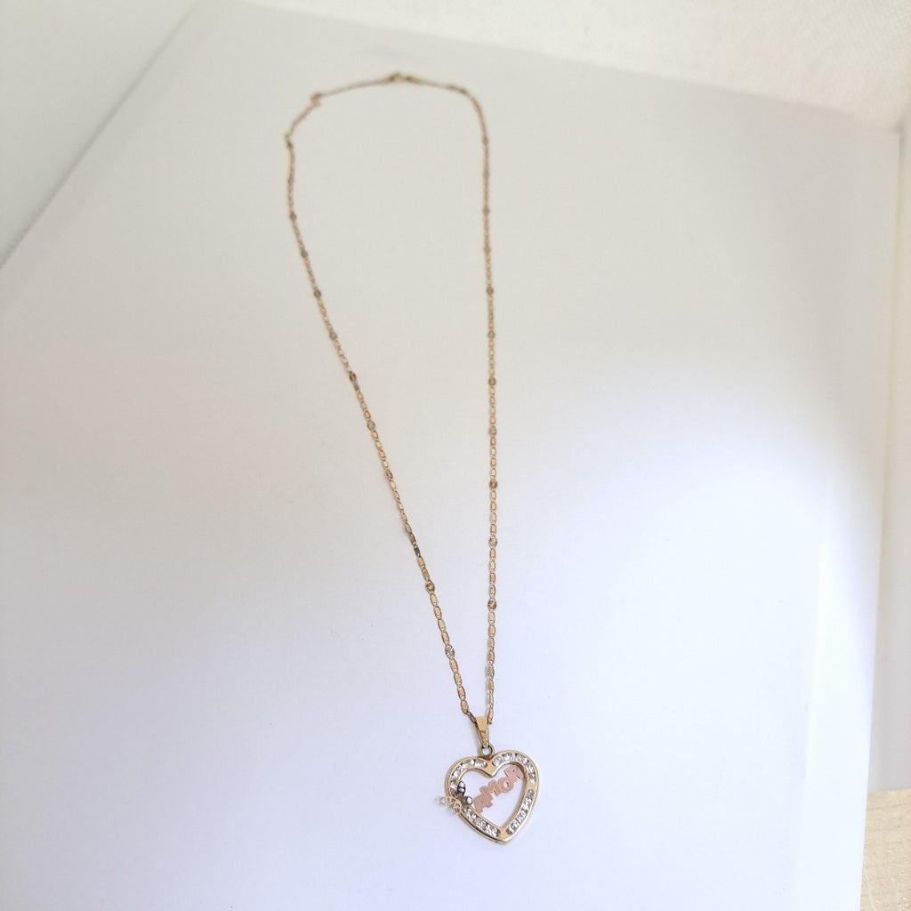 CADENA,DIJE ORO 10 K 2,30 GRMS (SEMINUEVO)