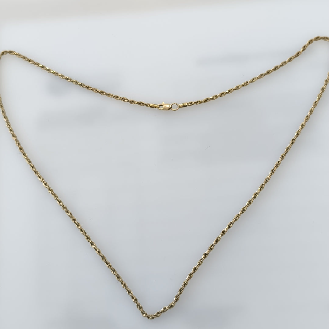 CADENA ORO 10 K 9,80 GRMS (SEMINUEVO)