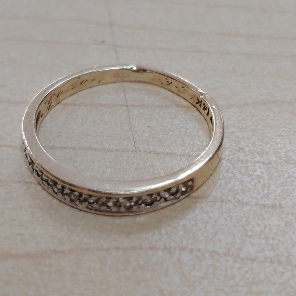 ANILLITO ORO 14 K 1.8 GRMS (SEMINUEVO)