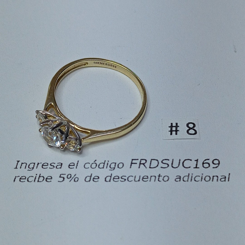 ANILLITO ORO 10 K 2 GRMS (SEMINUEVO)