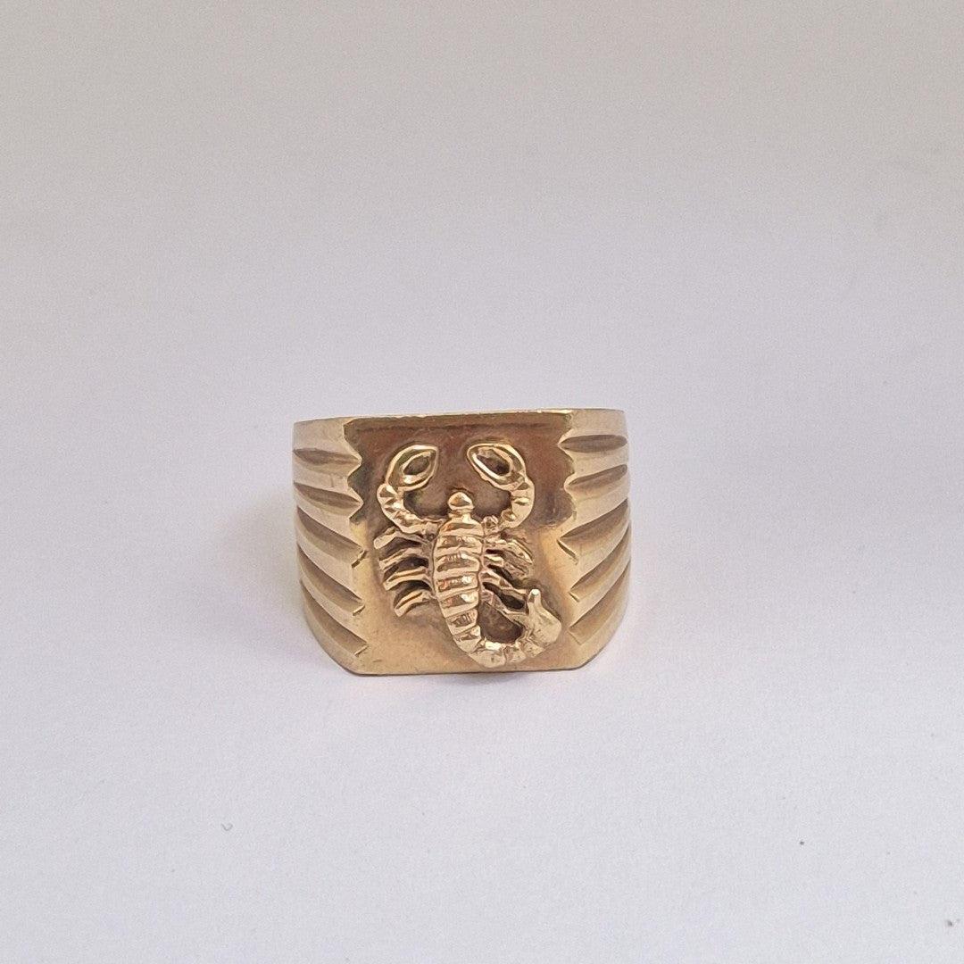ANILLO ORO 10 K 11,20 GRMS (SEMINUEVO)
