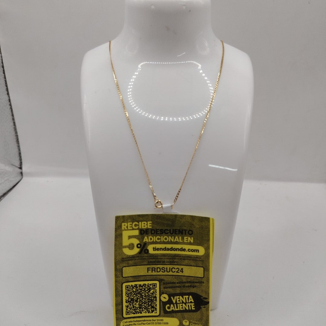 CADENA ORO 14 K 1.9 GRMS (SEMINUEVO)