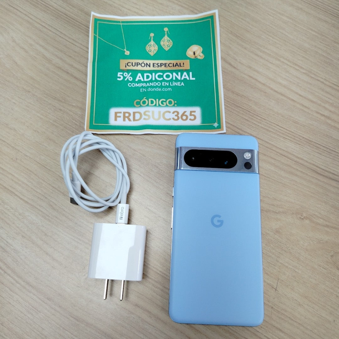 CELULAR GOOGLE PIXEL 8 PRO (2023) 128 GB 12 GB RAM (SEMINUEVO)