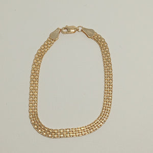 PULSERA ESPECIAL 14K 18 CM 4.7 GR (NUEVO)