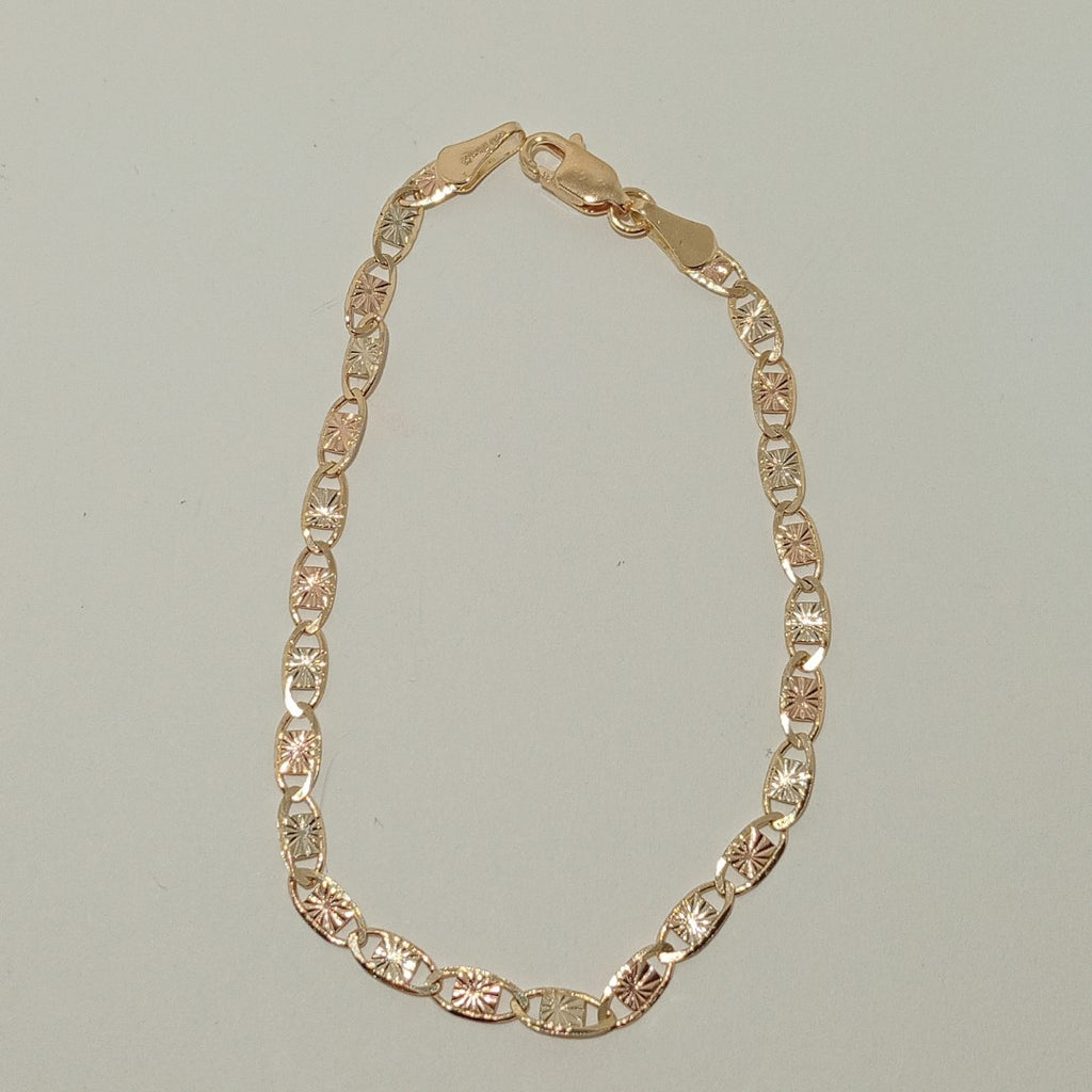 PULSERA GUCHI 14K 18 CM 3 GR (NUEVO)