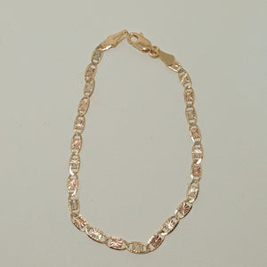PULSERA GUCHI 14K 18 CM 3 GR (NUEVO)