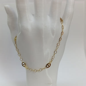 PULSERA ESPECIAL 14K 21 CM 1.9 GR (NUEVO)