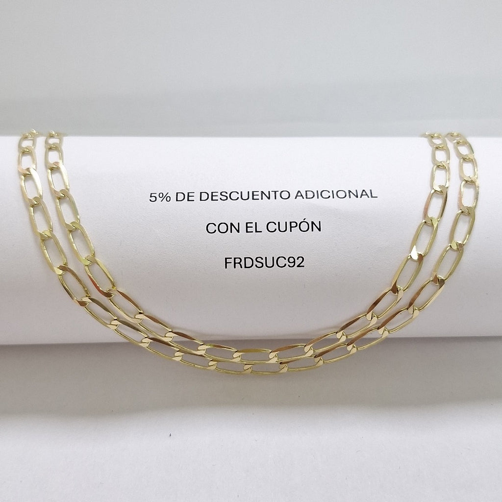 CADENA ESLABON 14K 60 CM 11.8 GR (NUEVO)