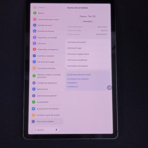 TABLETA SAMSUNG GALAXY TAB S9 SM-X710 (2023) 256 GB 12 GB RAM