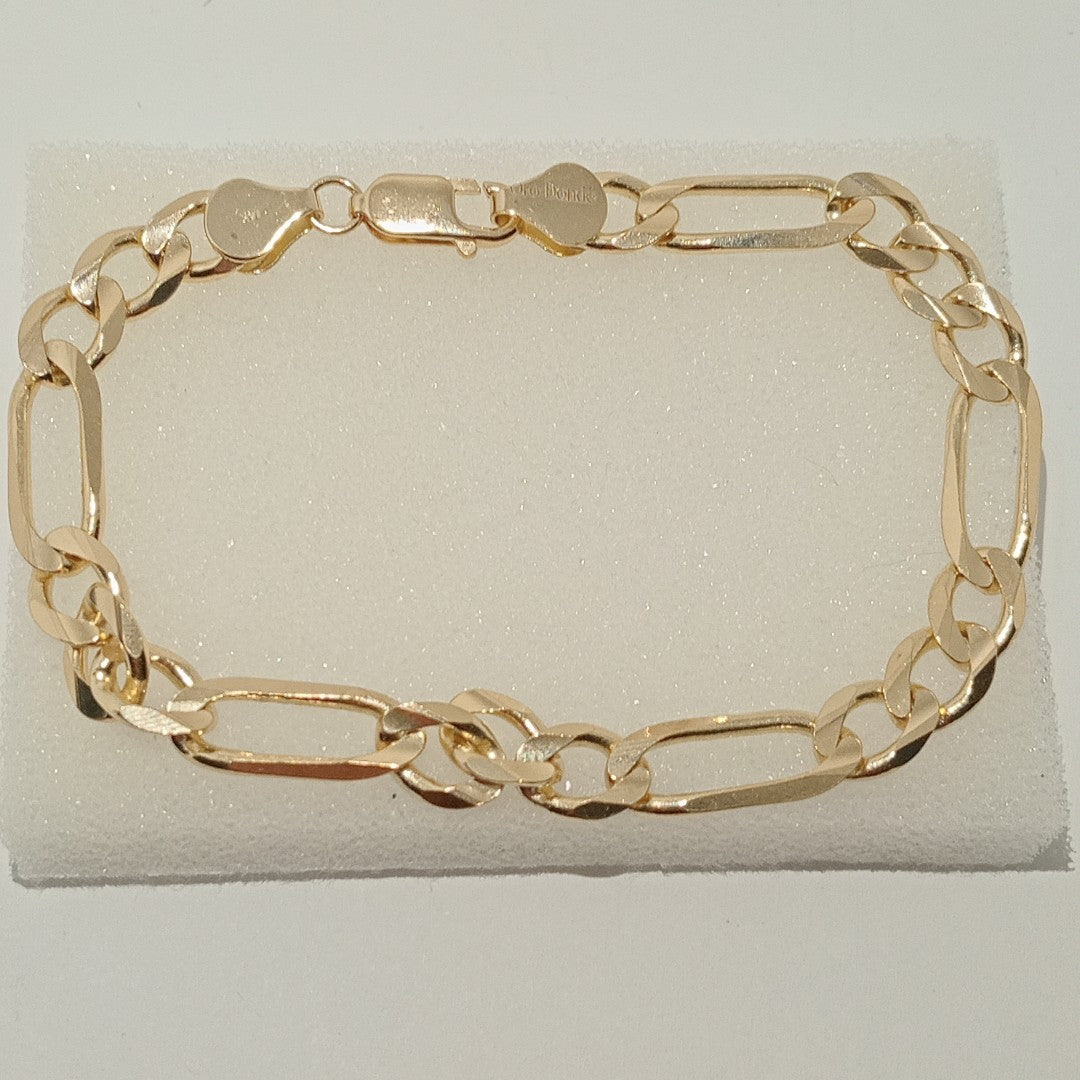 PULSERA 3X1 14K 21 CM 14.7 GR (NUEVO)