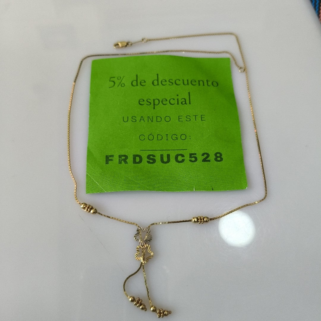 GARGANTILLA ORO 14 K 4.6 GRMS (SEMINUEVO)