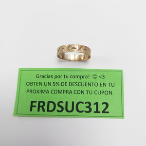 ARGOLLA ORO 10 K 1.8 GRMS (SEMINUEVO)