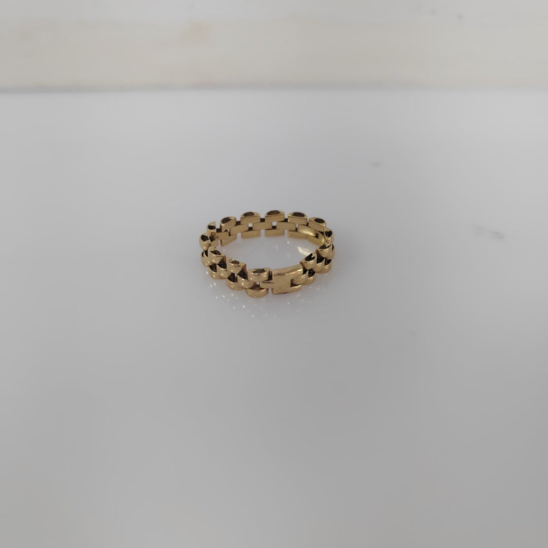 ANILLO ORO 14 K 3.4 GRMS (SEMINUEVO)