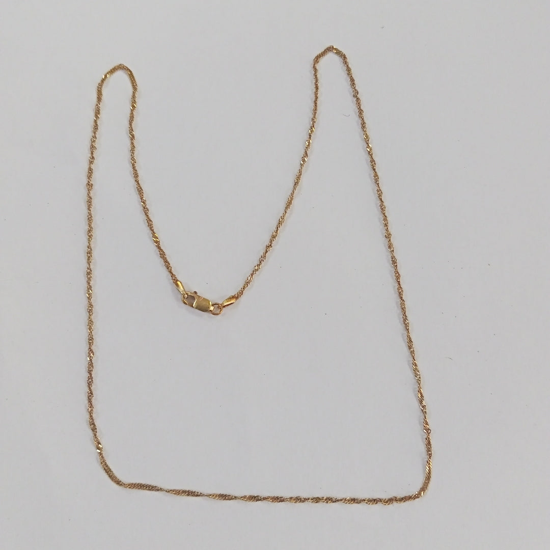 CADENA ORO 14 K 2,00 GRMS (SEMINUEVO)