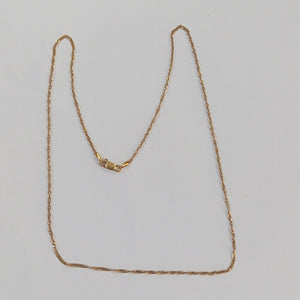 CADENA ORO 14 K 2,00 GRMS (SEMINUEVO)