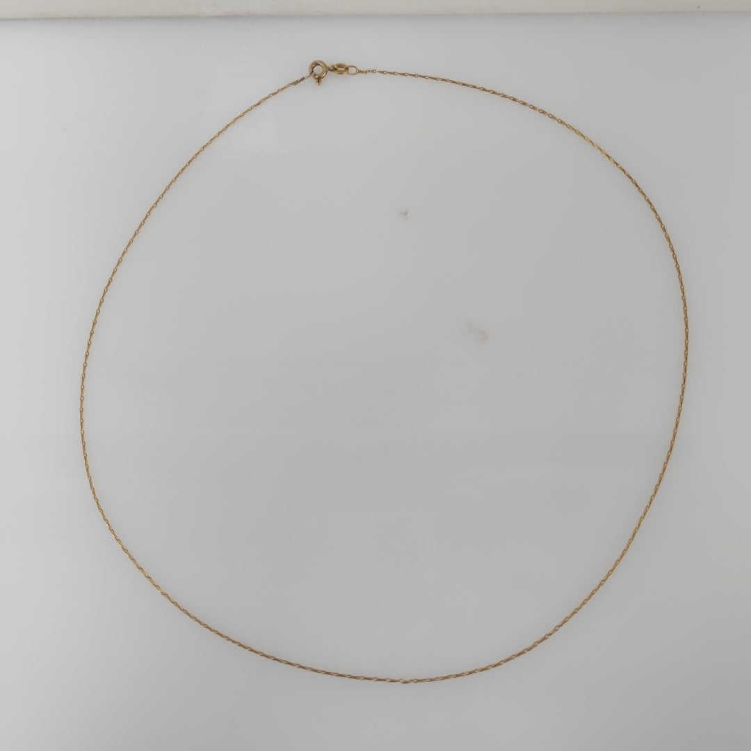 CADENA ORO 14 K 1.8 GRMS (SEMINUEVO)