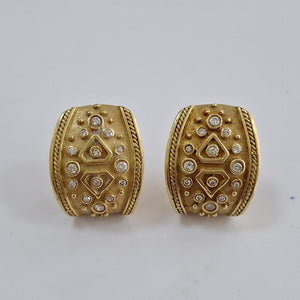 ARETES PAR ORO 18 K 20.9 GRMS (SEMINUEVO)