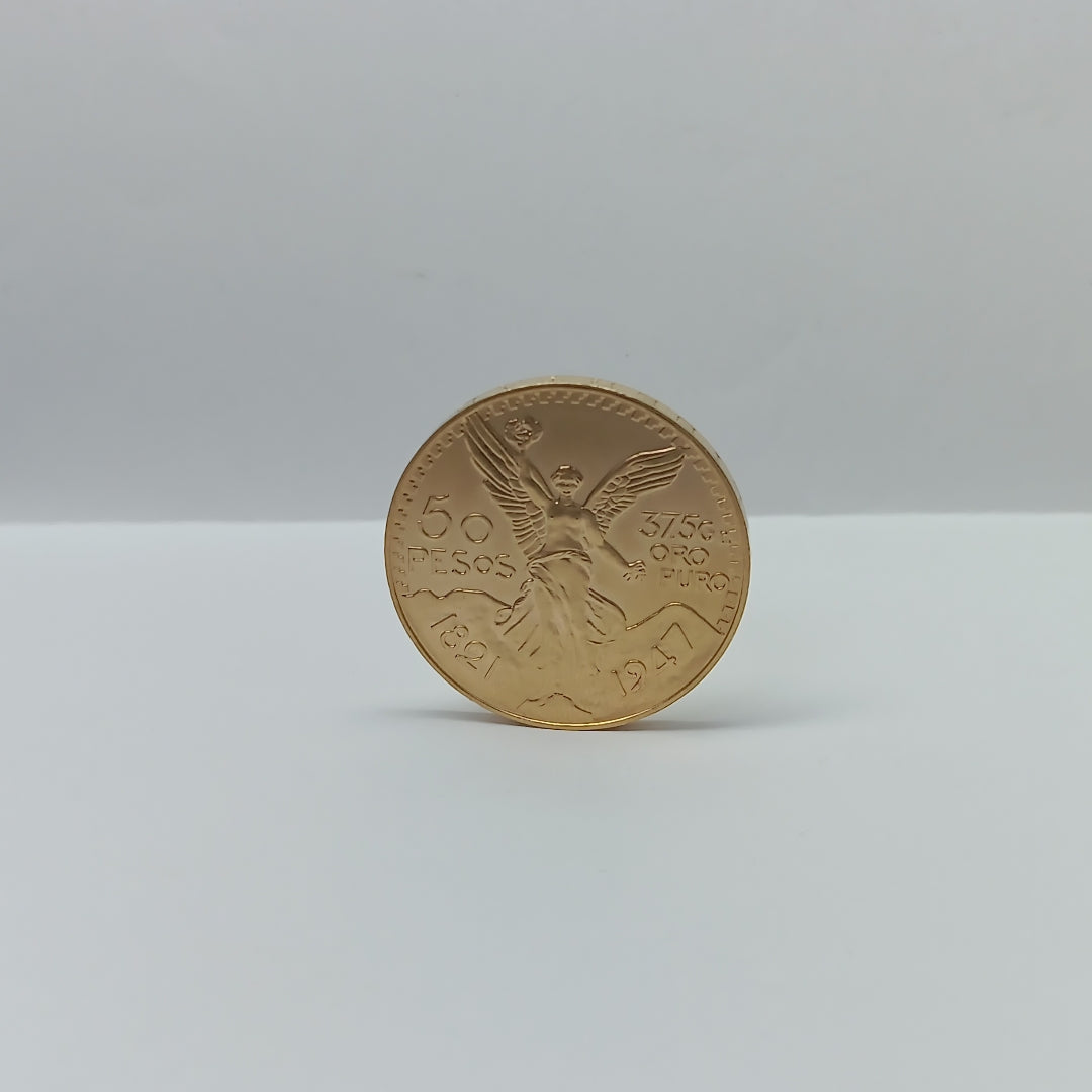 K1 41.6 GRMS 21 K IDENTIFICACIÓN MONEDA NOMINATIVA MONEDAS PESOS 50 PESOS (SEMINUEVO)