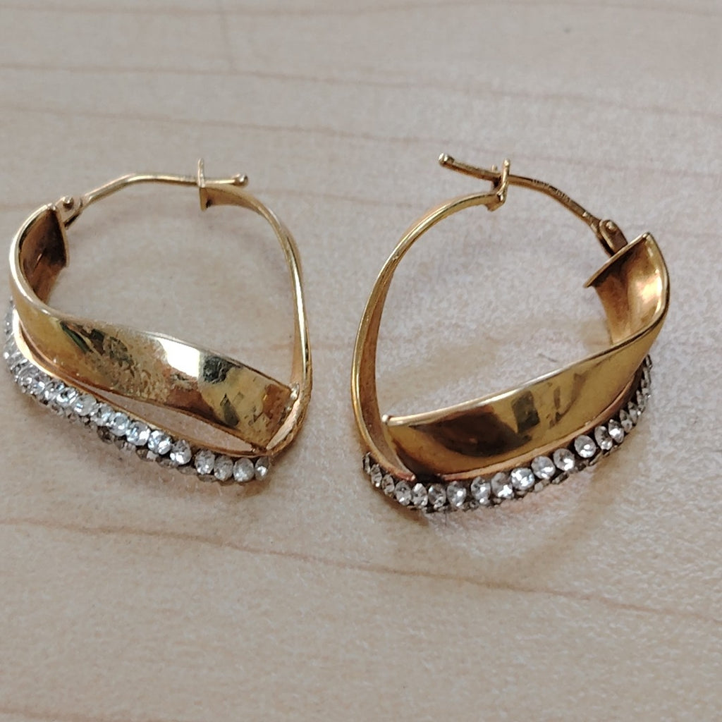 ARETES PAR ORO 10 K 2.6 GRMS (SEMINUEVO)