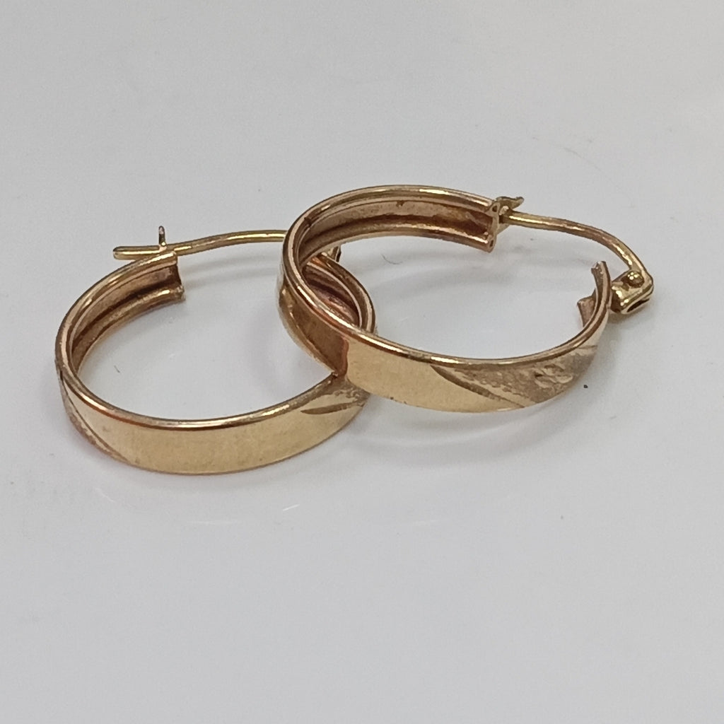 ARRACADAS PAR ORO 10 K 1,90 GRMS (SEMINUEVO)