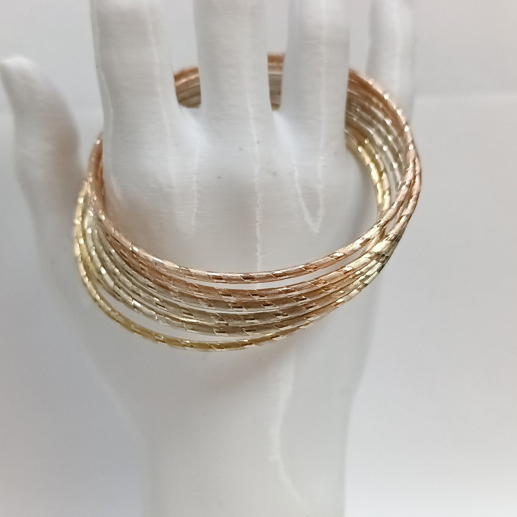 SEMANARIO DE PULSERAS ORO,RODIADO 14 K 25,10 GRMS (SEMINUEVO)