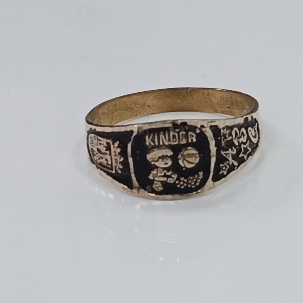 ANILLO DE GRADUACIÓN ORO 8 K 1,10 GRMS (SEMINUEVO)