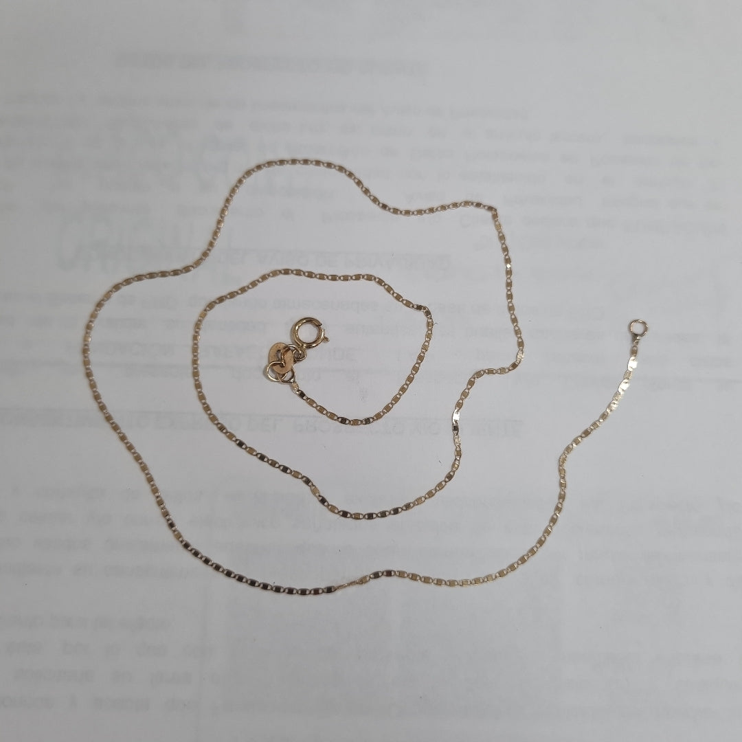 CADENA ORO 10 K 0,90 GRMS (SEMINUEVO)