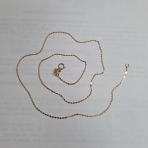 CADENA ORO 10 K 0,90 GRMS (SEMINUEVO)