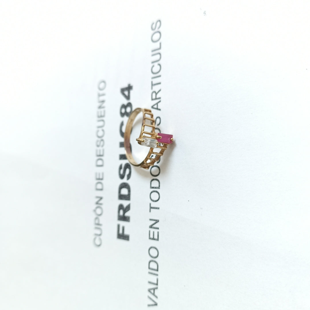 ANILLO ORO 10 K 1,60 GRMS (SEMINUEVO)