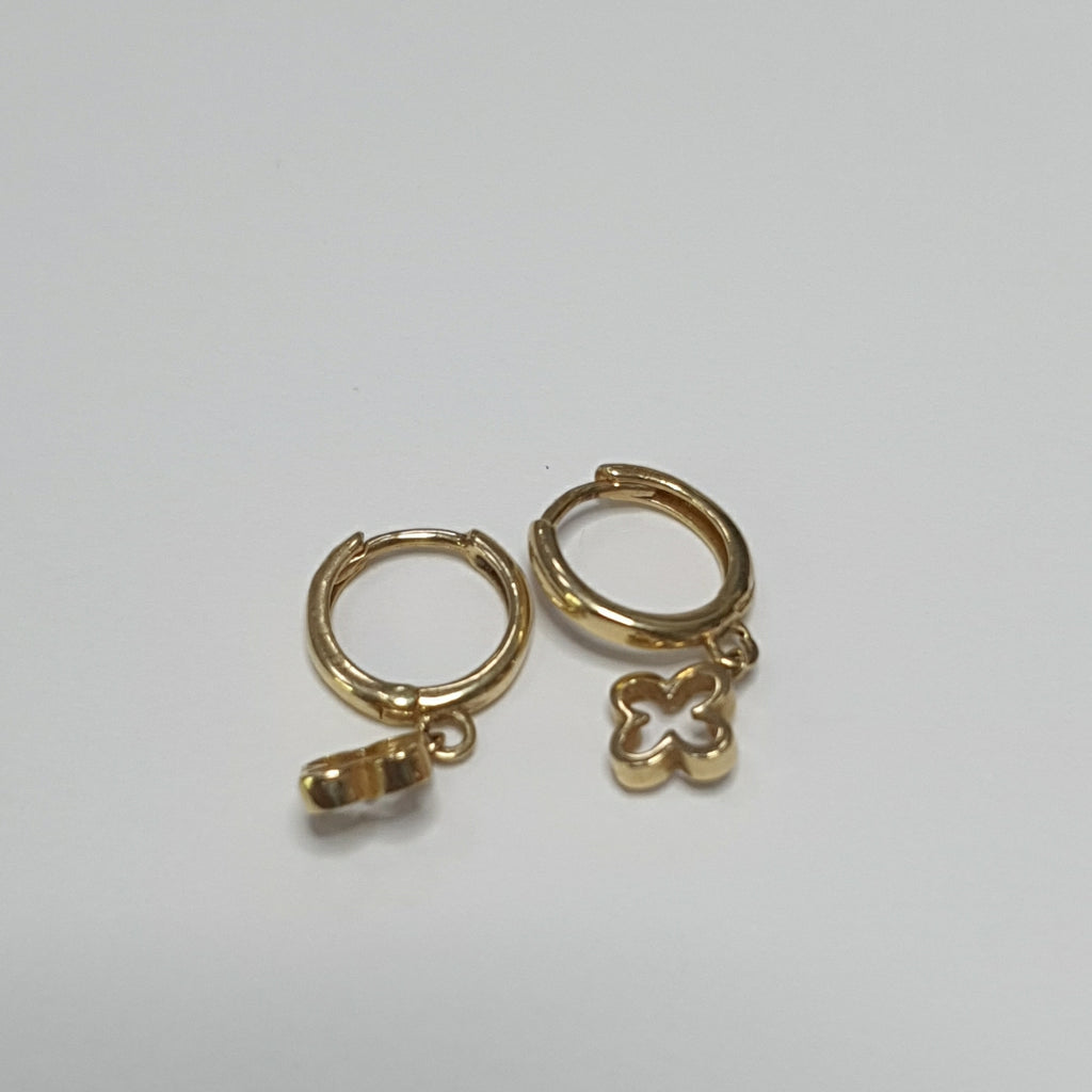 ARRACADAS PAR ORO 14 K 1,30 GRMS (SEMINUEVO)