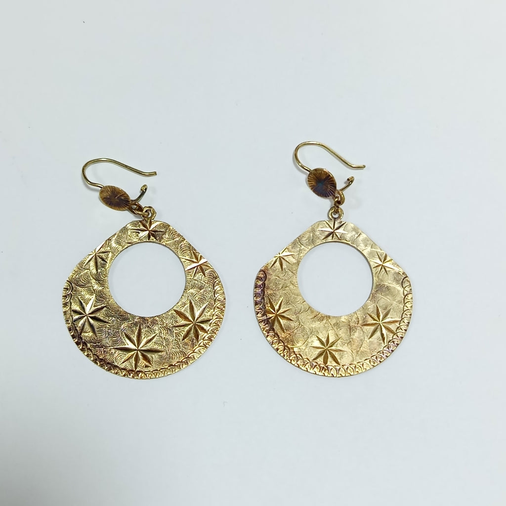 ARETES PAR ORO 8 K 10,50 GRMS (SEMINUEVO)