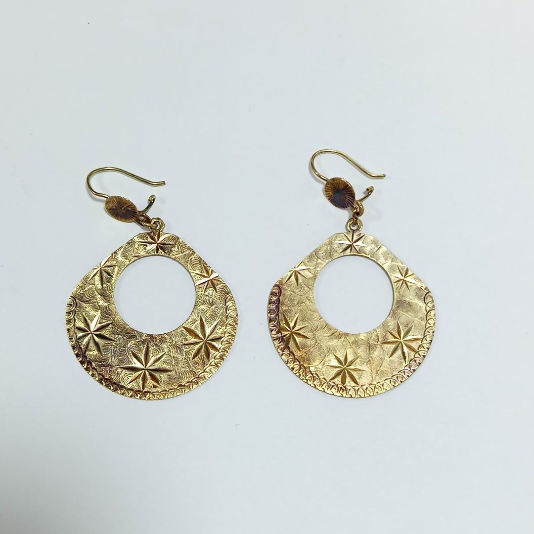 ARETES PAR ORO 8 K 10,50 GRMS (SEMINUEVO)