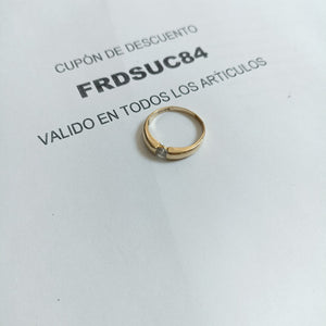 SOLITARIO ORO 10 K 2,00 GRMS (SEMINUEVO)