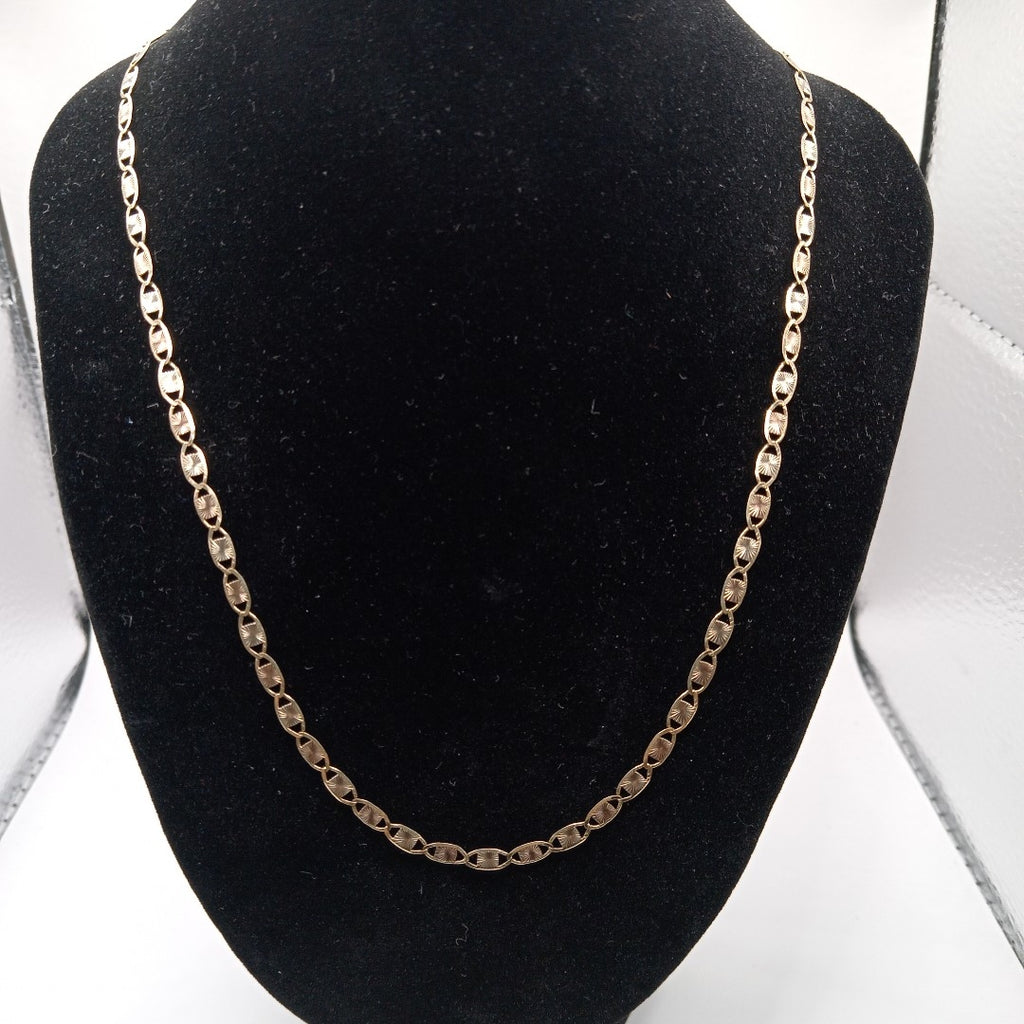 CADENA ORO COMBINADO 10 K 5,40 GRMS (SEMINUEVO)