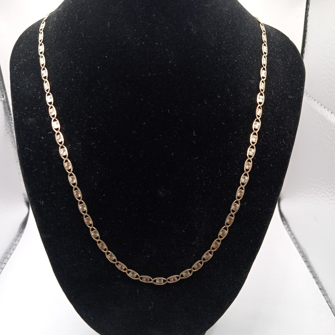 CADENA ORO COMBINADO 10 K 5,40 GRMS (SEMINUEVO)