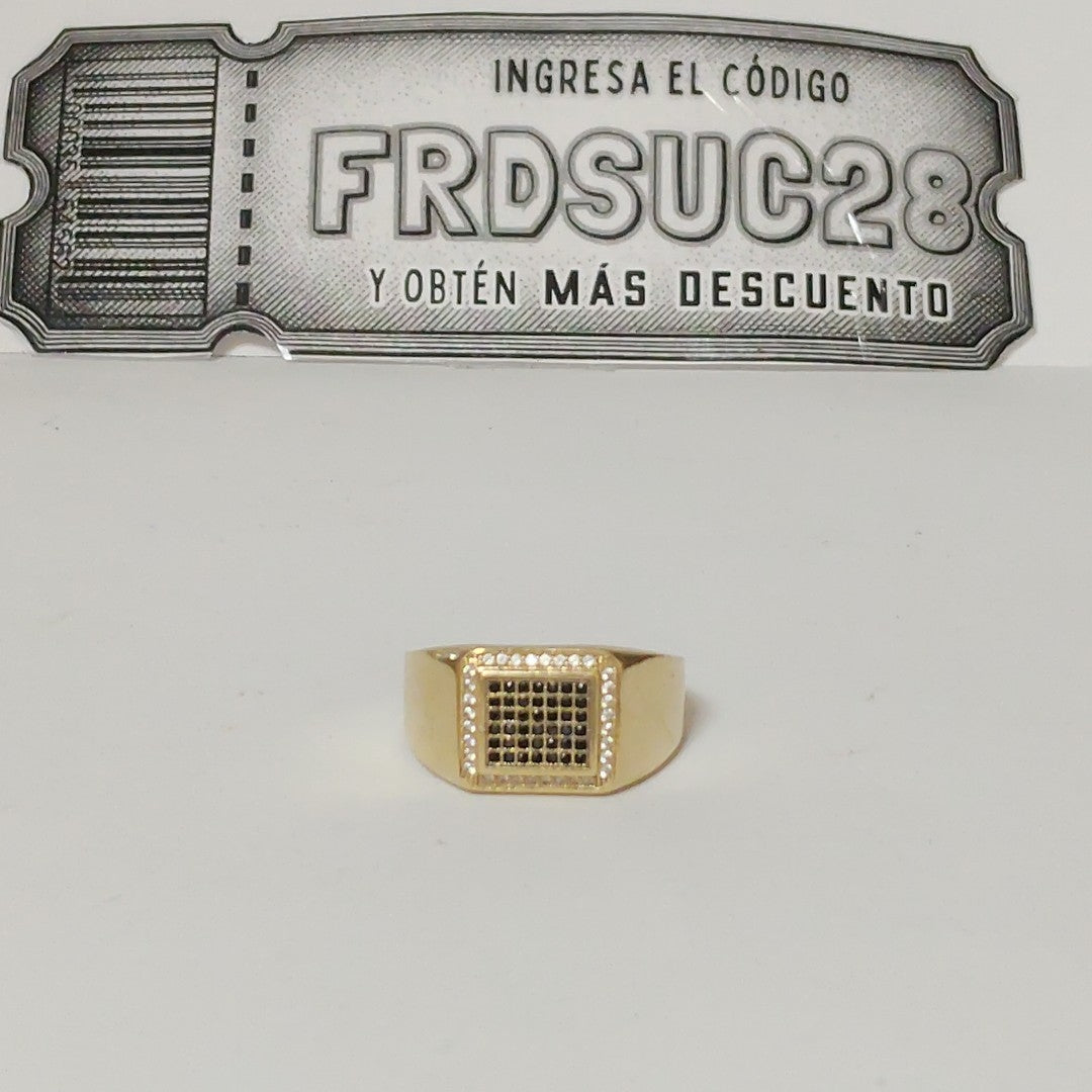 ANILLO ORO 10 K 6.4 GRMS (SEMINUEVO)