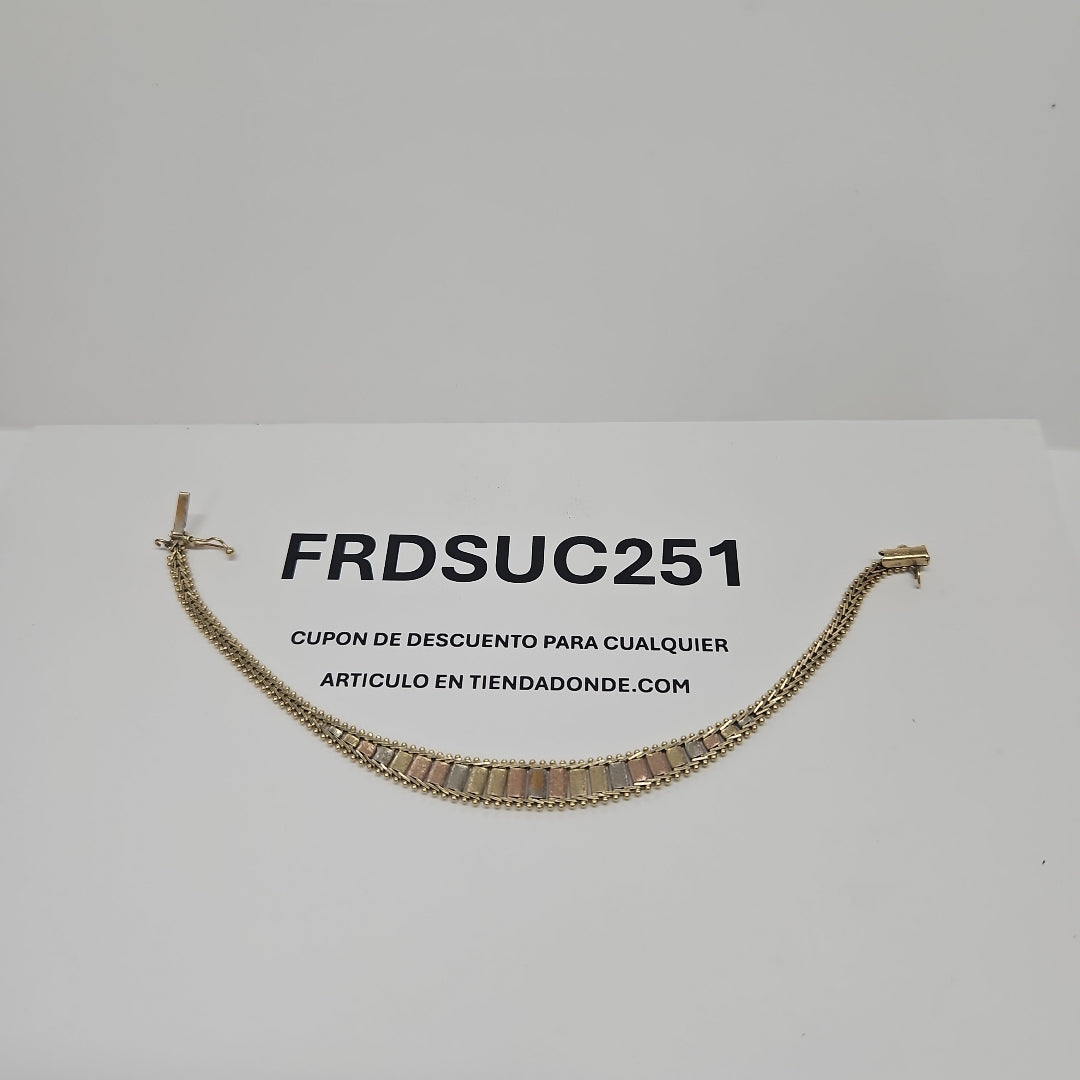 PULSERA ORO 14 K 8,90 GRMS (SEMINUEVO)