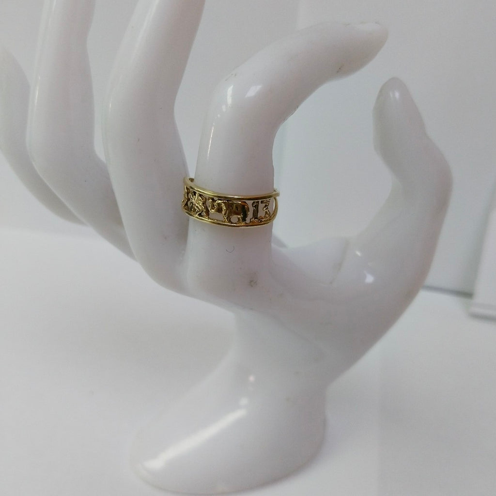 ANILLO ORO 10 K 2 GRMS (SEMINUEVO)