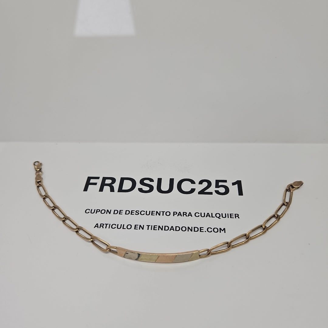 ESCLAVA ORO 14 K 9,70 GRMS (SEMINUEVO)